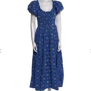 Doen blue floral dress
